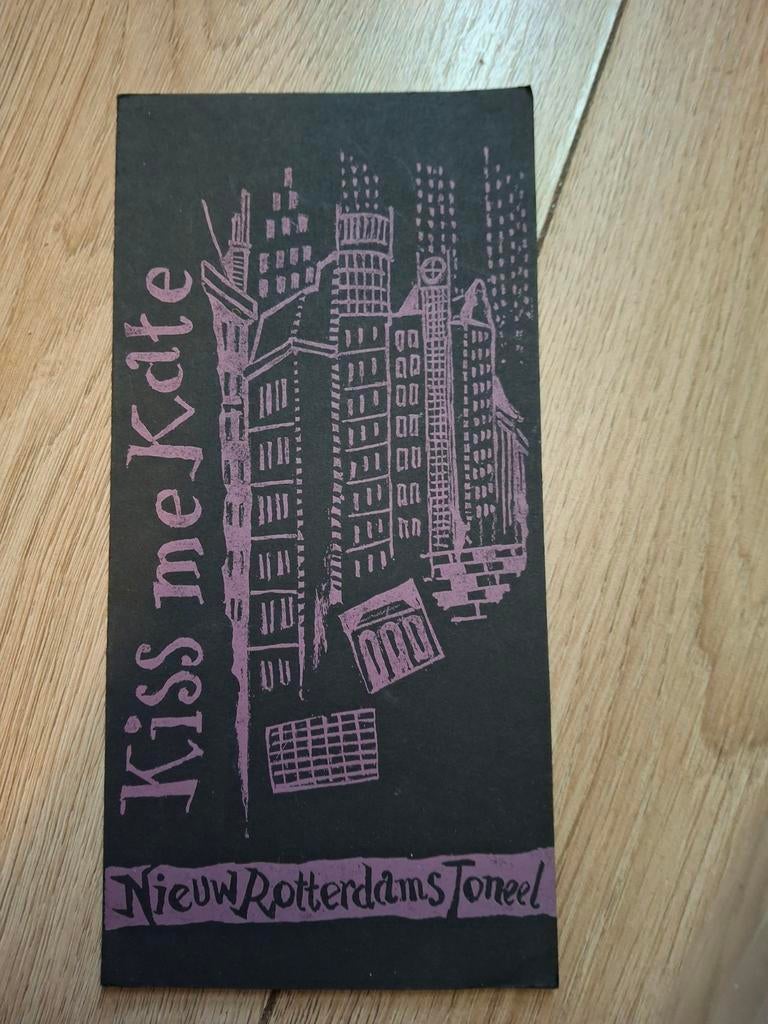 Kiss me Kate, nieuw Rotterdams toneel 1963-1964, Verzamelen, Ophalen of Verzenden, Boek, Tijdschrift of Artikel