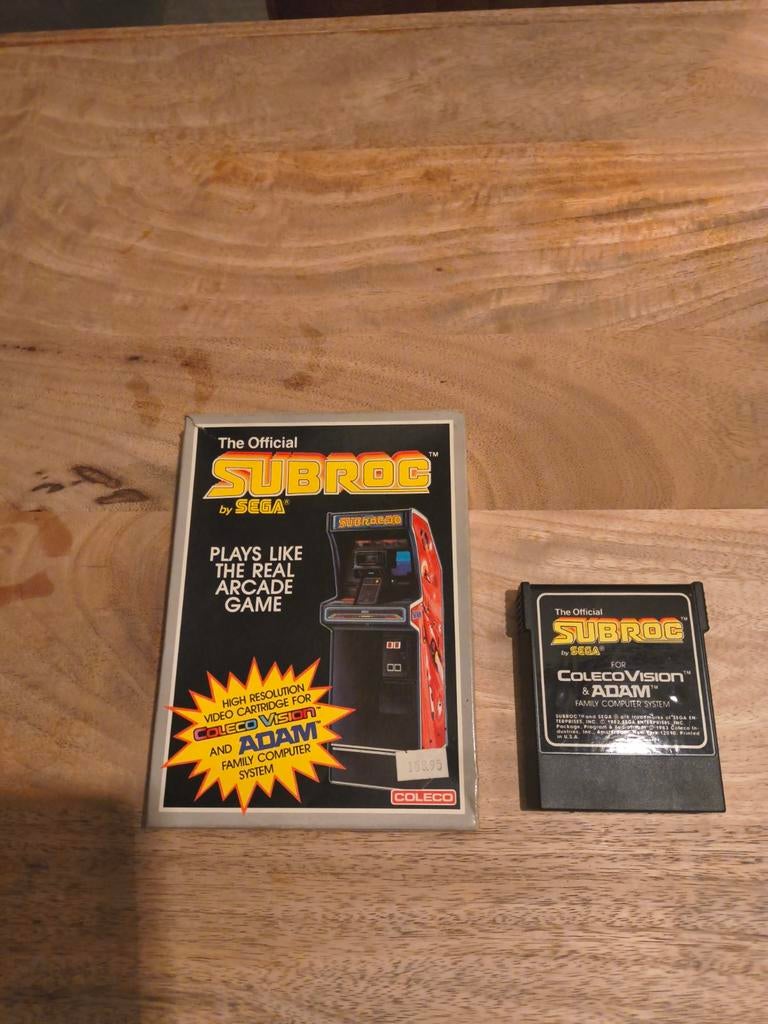 Subroc voor de Colecovision, 1 speler, Ophalen of Verzenden, Overige modellen, Vanaf 3 jaar