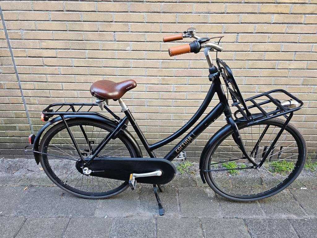 Cortina U4 Transporter damesfiets 28 inch met Terugtraprem, Fietsen en Brommers, Fietsen | Meisjes, Cortina U4 transportfiets