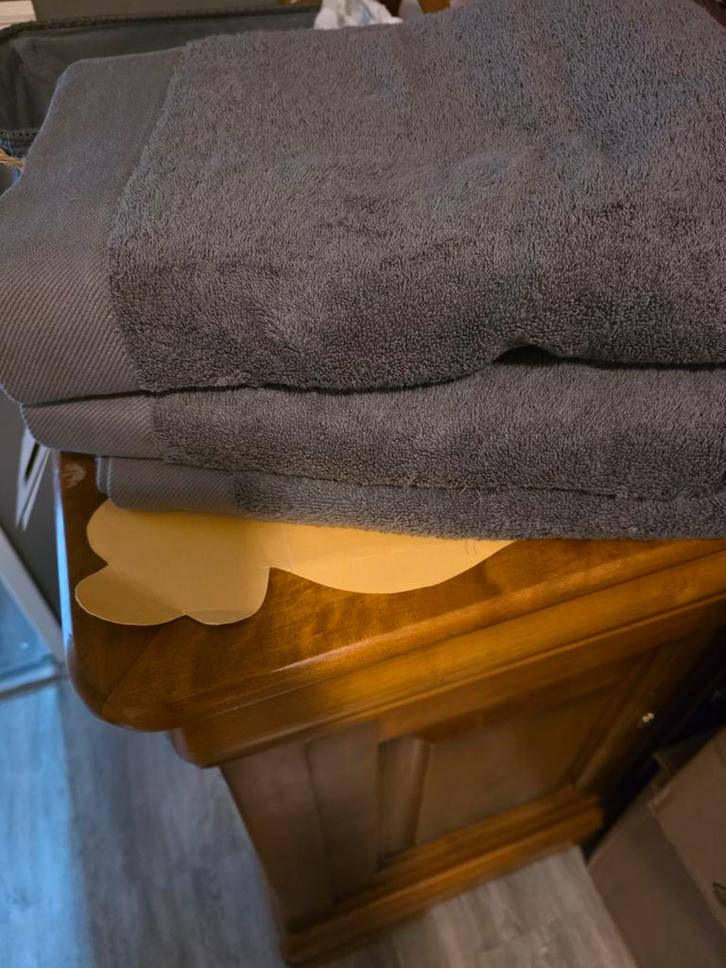 3 x Walra badlaken Anthracite 70 x 140cm, Huis en Inrichting, Badkamer | Badtextiel en Accessoires, Nieuw, Handdoek, Grijs, Ophalen of Verzenden