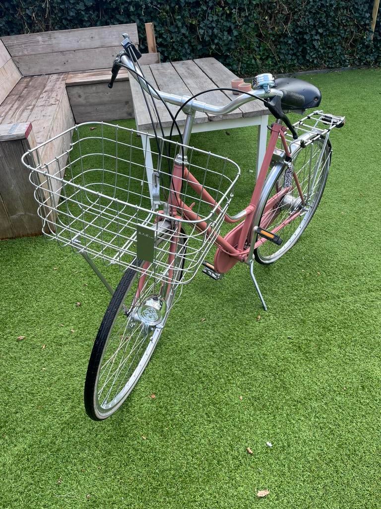 Dames fiets City bike, Ophalen