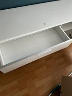 Modern wit dressoir met lades en deuren, Gebruikt, 150 tot 200 cm, Ophalen of Verzenden, Met lade(s)