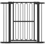 PawHut Deurhek Hond, 76-104 cm Afsluithek zonder boren, Ophalen, Nieuw