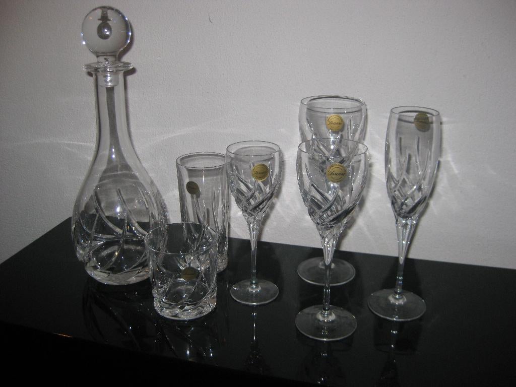 toscane kristallen glazen, Ophalen