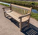 Elegante Gloster tuinbank 180cm, Ophalen, Zo goed als nieuw, Hout