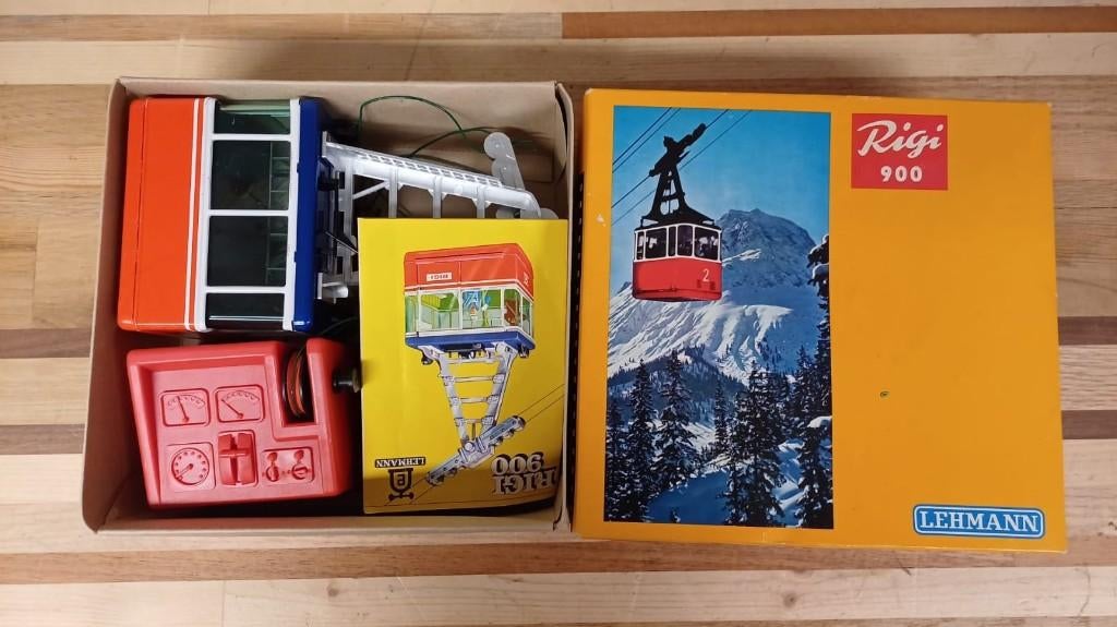 Vintage Rigi 900 - Lehmann kabelbaan, Antiek en Kunst, Antiek | Speelgoed, Ophalen of Verzenden