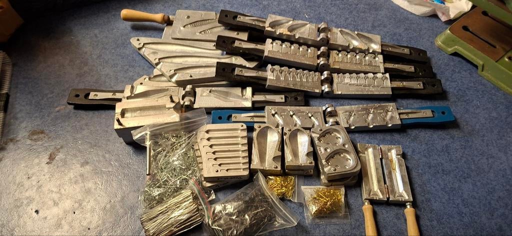 Diverse loodmallen voor pilkers, wrak en jig. Los of samen., Ophalen of Verzenden, Nieuw, Dobber of Lood