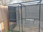 Voliere, Ophalen, Zo goed als nieuw, Aluminium, Volière