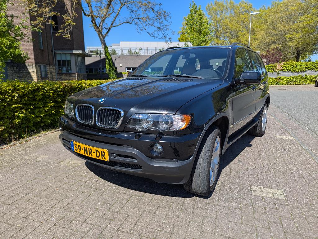 BMW X5 3.0i automaat 2004. Nieuwe APK. Leder., Auto's, BMW, Particulier, X5, 4x4, ABS, Airbags, Airconditioning, Alarm, Automatische klimaatregeling
