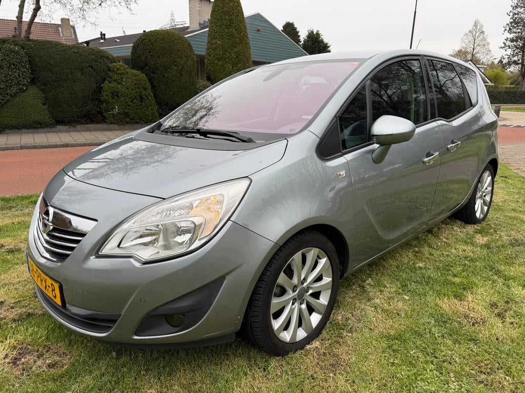 Opel Meriva 1.4 Turbo 88KW Cosmo 2011 Grijs, Voorwielaandrijving, 680 kg, 4 cilinders, Origineel Nederlands