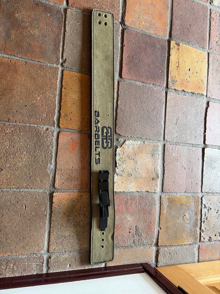 Barbelts Halterriem / Gewichthefriem, Sport en Fitness, Ophalen of Verzenden, Zo goed als nieuw, Rug, Halterriem