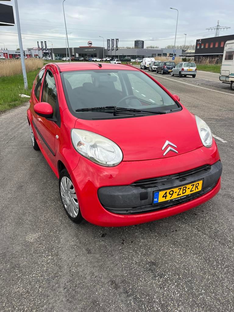 Citroën C1 1.0 5-DRS 2008 Rood, Auto's, Citroën, Particulier, C1, Airbags, Elektrische ramen, Radio, Benzine, A, Hatchback, Handgeschakeld