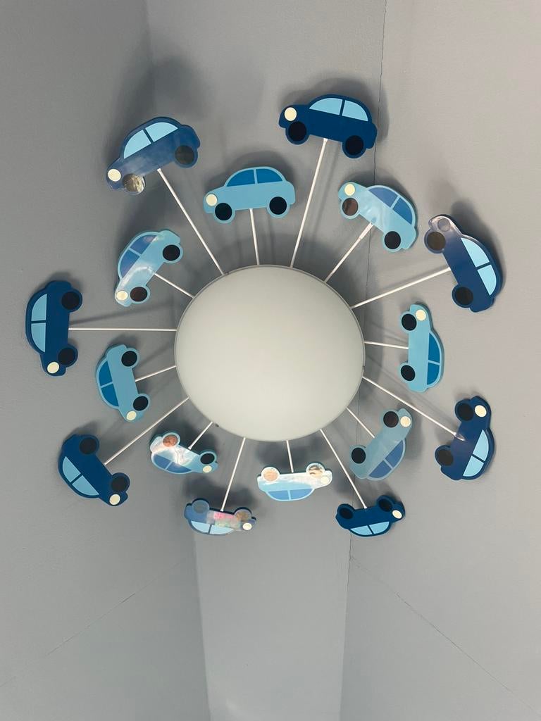 Plafondlamp kinderkamer (glow in the dark), Huis en Inrichting, Lampen | Plafondlampen, Ophalen, Gebruikt