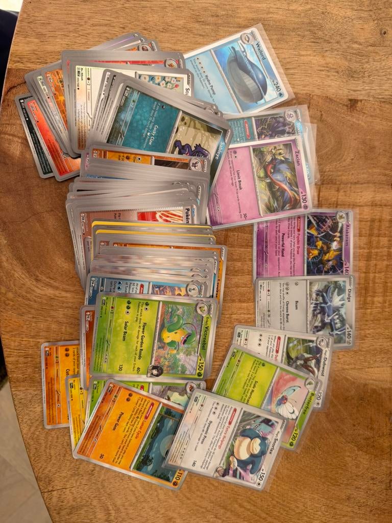 Pokemon 100+ holo’s, Ophalen of Verzenden, Zo goed als nieuw, Meerdere kaarten