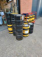 Oliedrum vat vuurkorf olievat 60 liter, Ophalen, Gebruikt, ., .