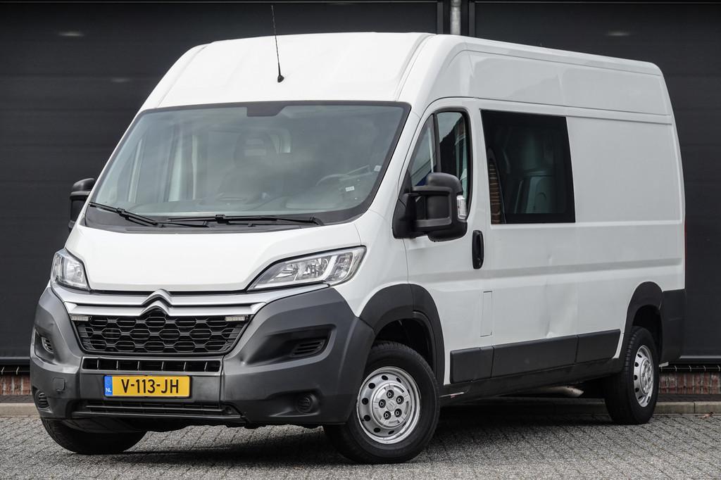 Citroën Jumper L3H2 Dubbele cabine | 2.0BlueHDi 130Pk | 7-P, Voorwielaandrijving, Stof, Gebruikt, 4 cilinders