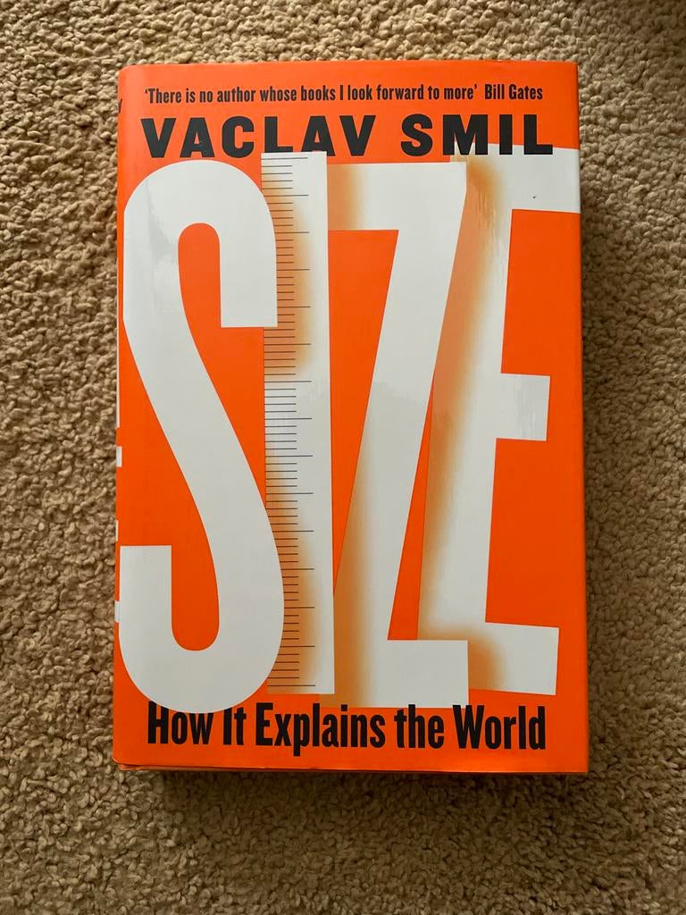 Vaclav Smil - Size: How It Explains the World (Engels), Boeken, Overige Boeken, Ophalen, Gelezen