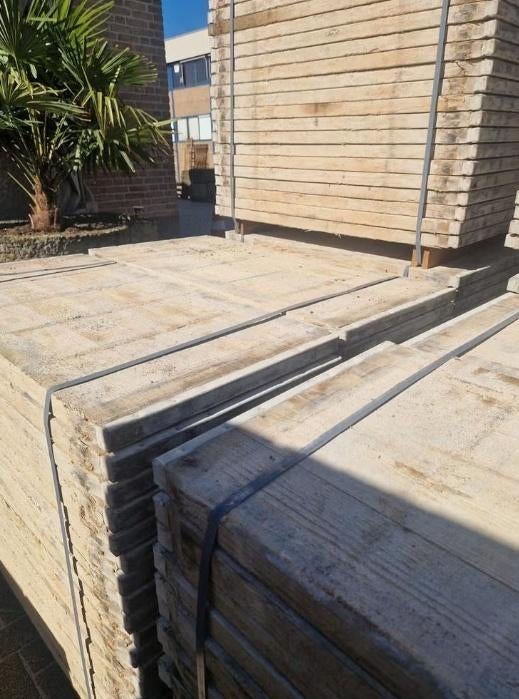 STEENSCHOTTEN 60x120 CM €18 P/ST TOPKWALITEIT!!, Ophalen of Verzenden, Zo goed als nieuw, 75 m² of meer, Overige typen