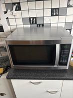 DONNA Combimagnetron - Zilverkleurig en Vrijstaand, Witgoed en Apparatuur, Combimagnetron, Grill, Ophalen of Verzenden, Zo goed als nieuw