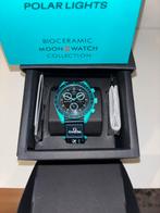 Omega x Swatch Moonswatch Mission on Earth Polar Lights69,99, Sieraden, Tassen en Uiterlijk, Horloges | Heren, Overige materialen