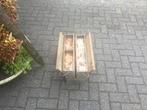 Oude ijzeren gereedschapkist, Ophalen, Gebruikt