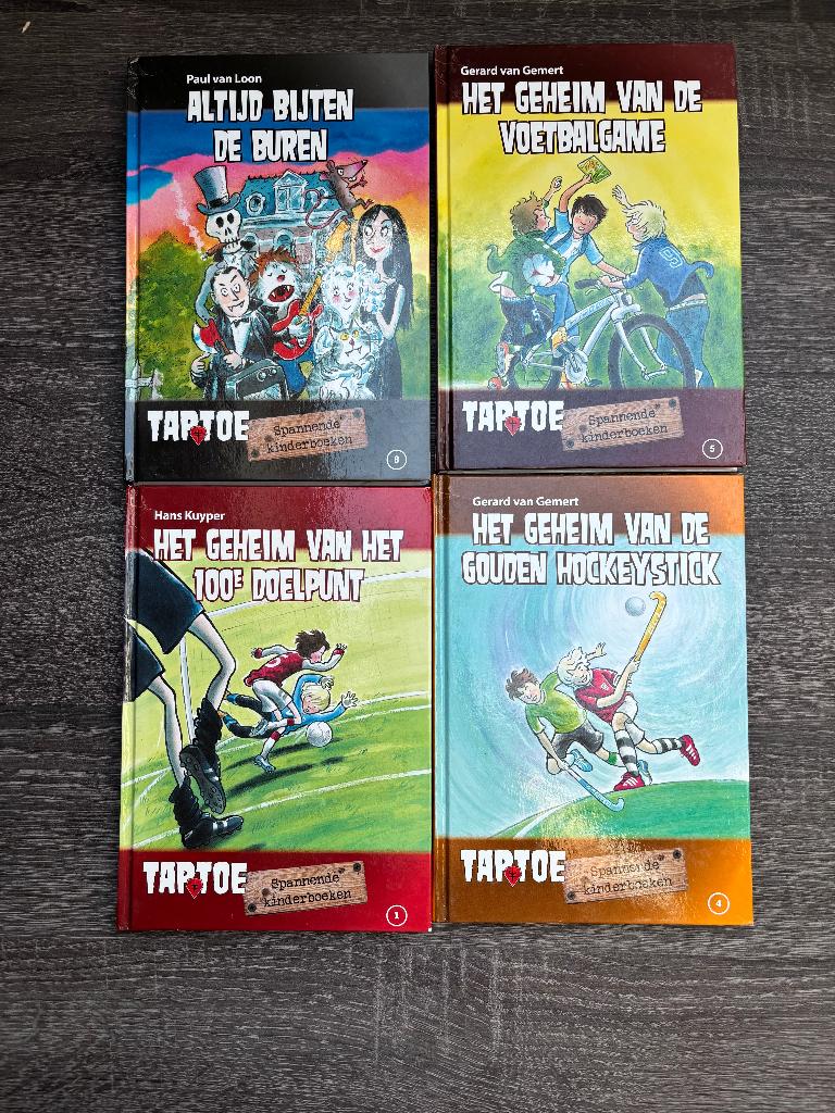 4x taptoe leesboek, Diverse, Non-fictie, Ophalen, Gelezen