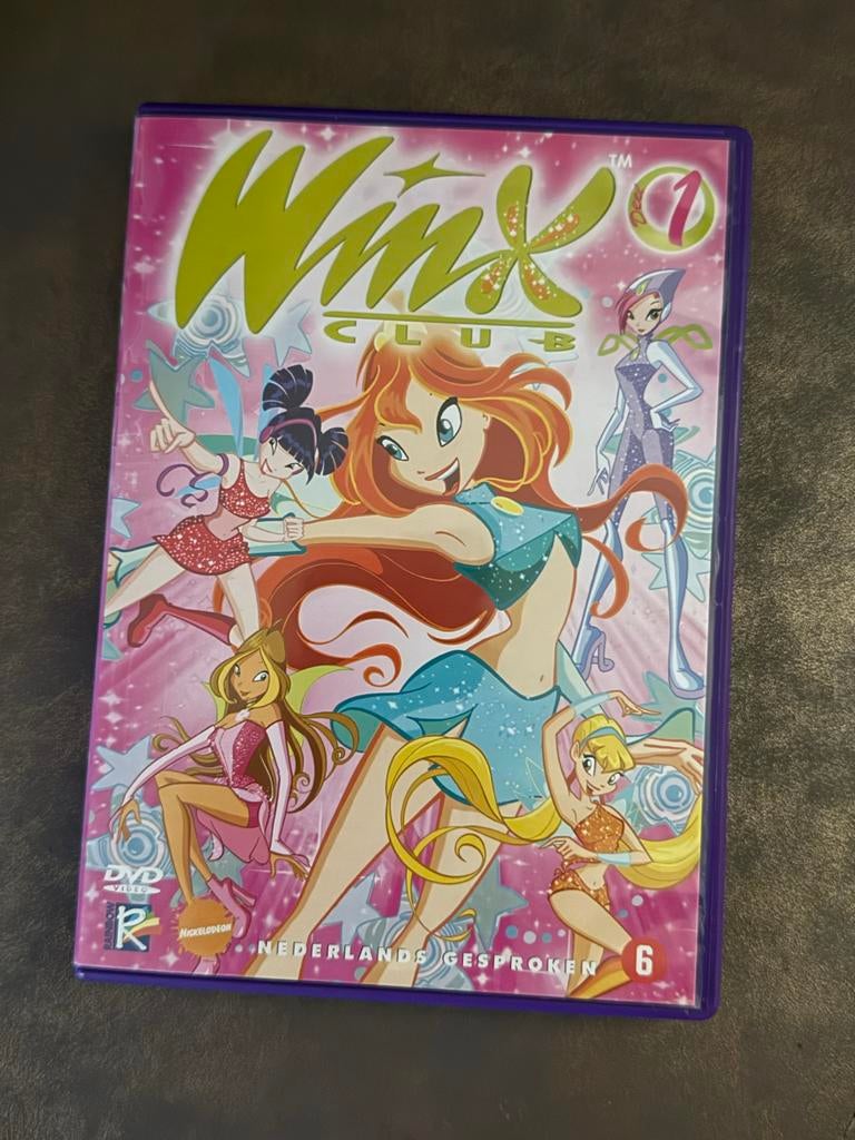 Winx Club 1 DVD - Nederlands Gesproken, Avontuur, Gebruikt, Alle leeftijden, Ophalen of Verzenden