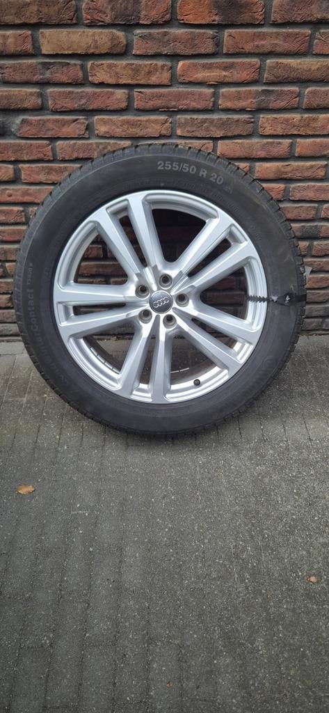 Audi Q7 velgen 20 inch winterbanden, Auto-onderdelen, Banden en Velgen, Ophalen