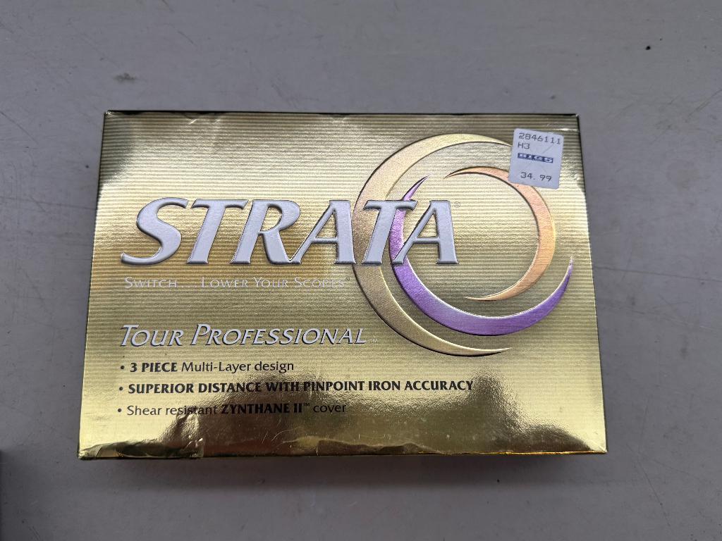 Golfballen strata, Sport en Fitness, Golf, Ophalen of Verzenden, Nieuw, Bal(len), Overige merken