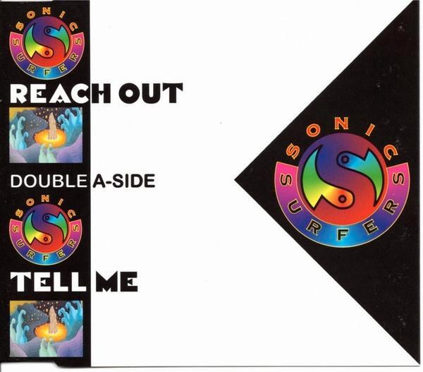 Cd Maxi Sonic Surfers – Reach Out / Tell Me 9 Tracks 1994, Cd's en Dvd's, Cd's | Dance en House, Gebruikt, Dance Populair, Ophalen of Verzenden