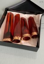 4 barnsteen sigaretten pijp, Ophalen of Verzenden, Goud