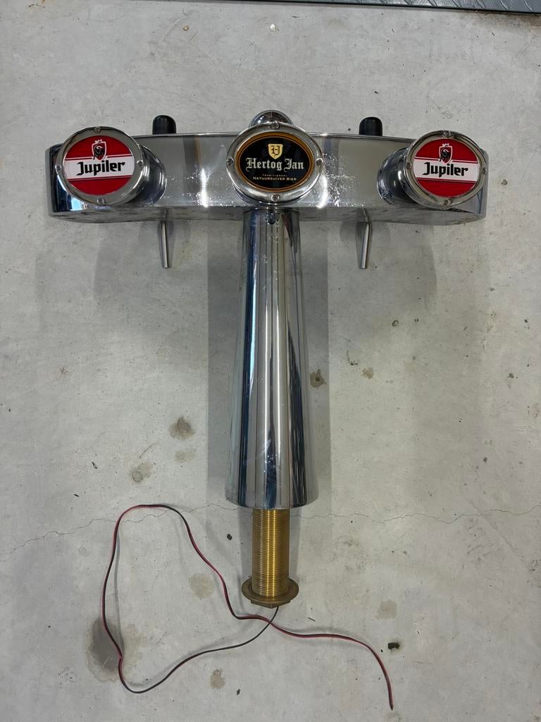 Tapzuil biertap thuistap bierkraan 3 kraans tapkraan bar, Ophalen, Zo goed als nieuw