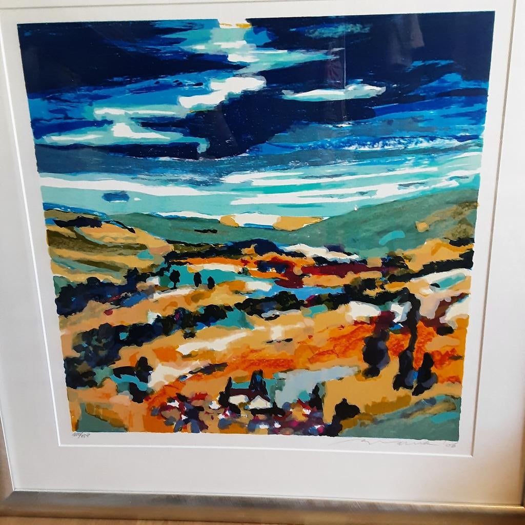 Zeefdruk Willem Brauckmann – Les Couleurs de Provence, Antiek en Kunst, Kunst | Litho's en Zeefdrukken, Ophalen