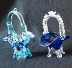 set van 2 Murano glas vazen ook los te koop, Ophalen of Verzenden