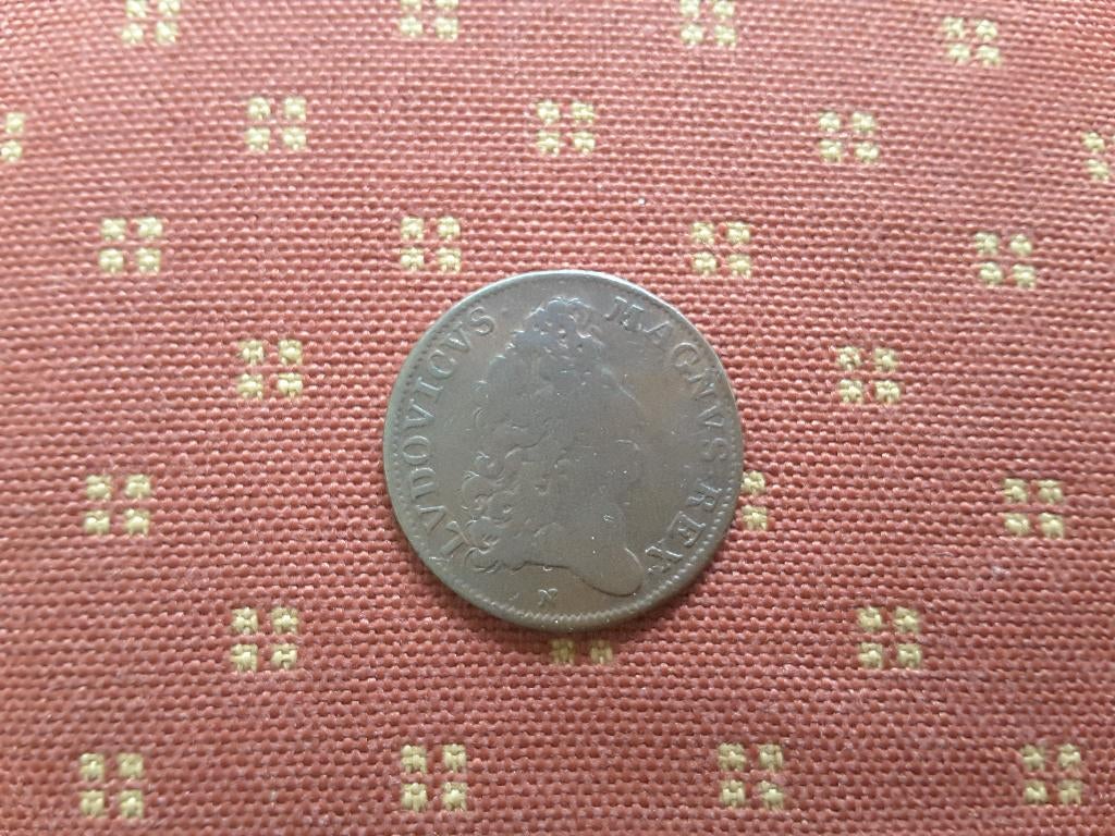 c Frankrijk Lodewijk XV +- 1770 b​eschermpenning reizigers., Postzegels en Munten, Verzenden, Overige materialen, Buitenland