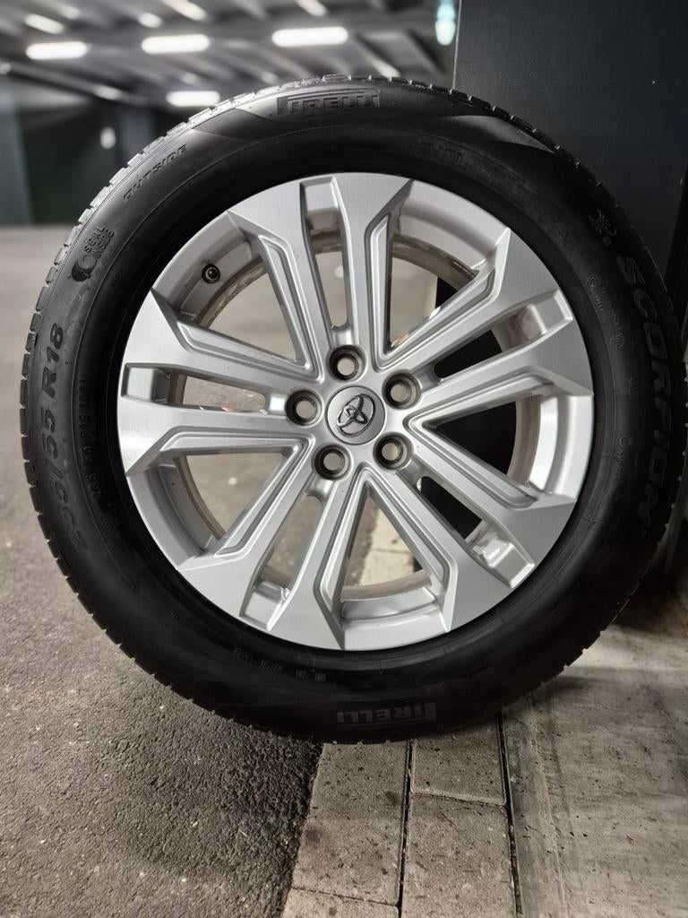 5x114.3 / 18inch ORGINEEL TOYOTA RAV4 ZOMERSET MET TPMS, Auto-onderdelen, Banden en Velgen, Ophalen, 18 inch, Banden en Velgen