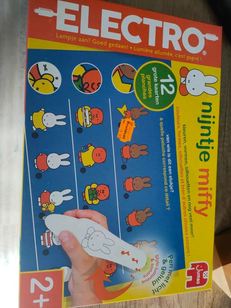 Jumbo Electro Nijntje Miffy Editie - Nieuw in doos, Ophalen of Verzenden, Nieuw, Elektronica, Met licht