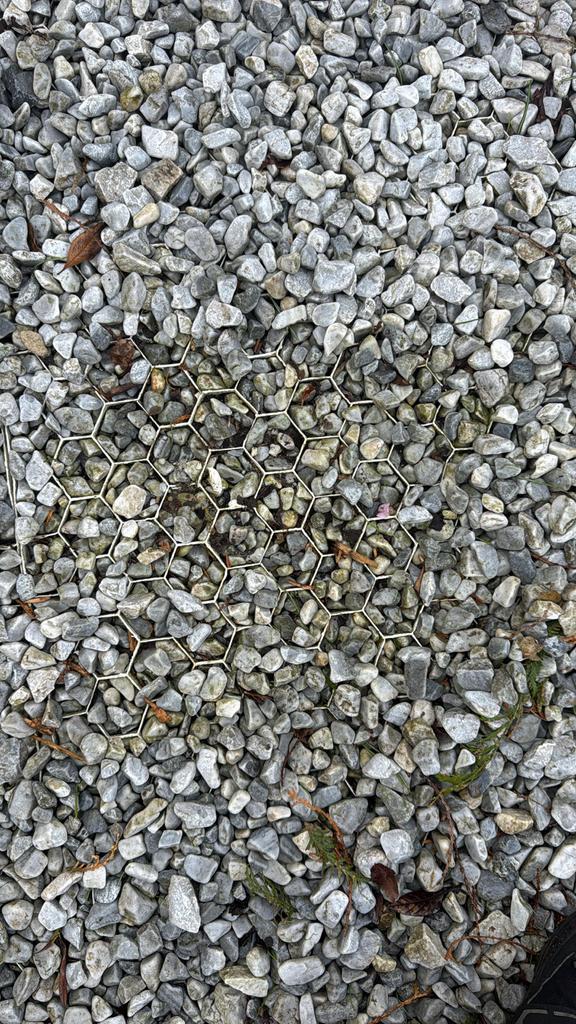 Grijs grind voor oprit of tuin, Tuin en Terras, Grind, Keien en Split, Gebruikt, Grind, Grijs, Ophalen