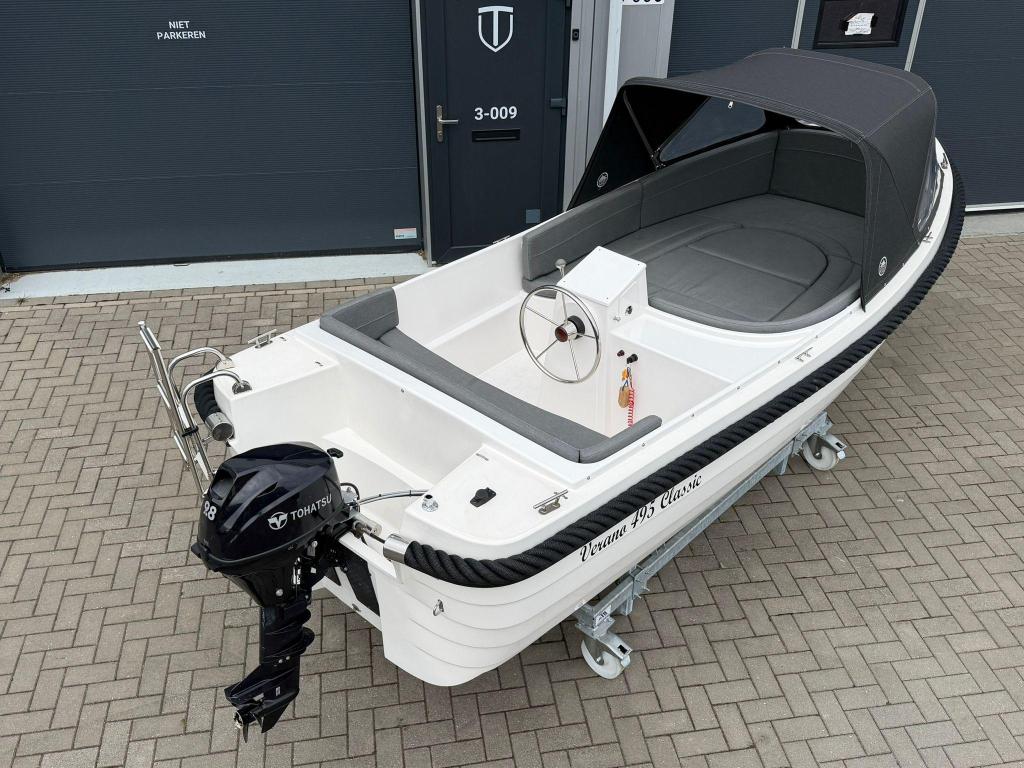 Verano 495 Sloep 2021 Compleet incl. Tohatsu 9.8PK 4-Takt, Watersport en Boten, Gebruikt, Tot 10 pk, Verano, Wfwatersport@botenverhuurhoorn.nl