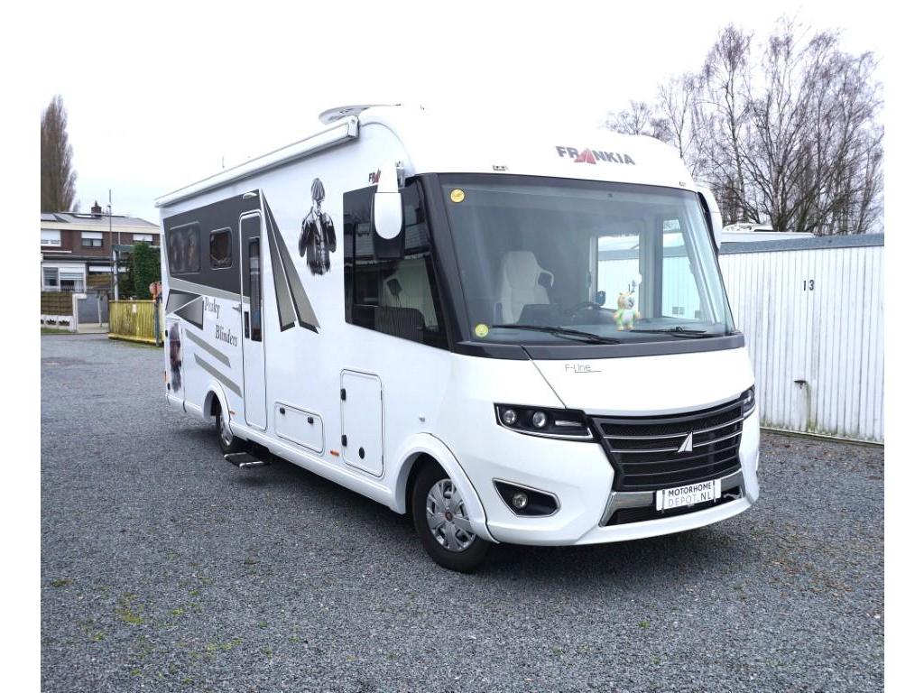Frankia FLine I740 2019 met 72.000km Automaat Heavy Chassis, Bedrijf, Diesel, Cassettetoilet, Tot en met 4