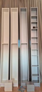 Ikea Benno/Gnedby cd/dvd kasten 4 x, Ophalen, Zo goed als nieuw, Hout, Cd's of Dvd's