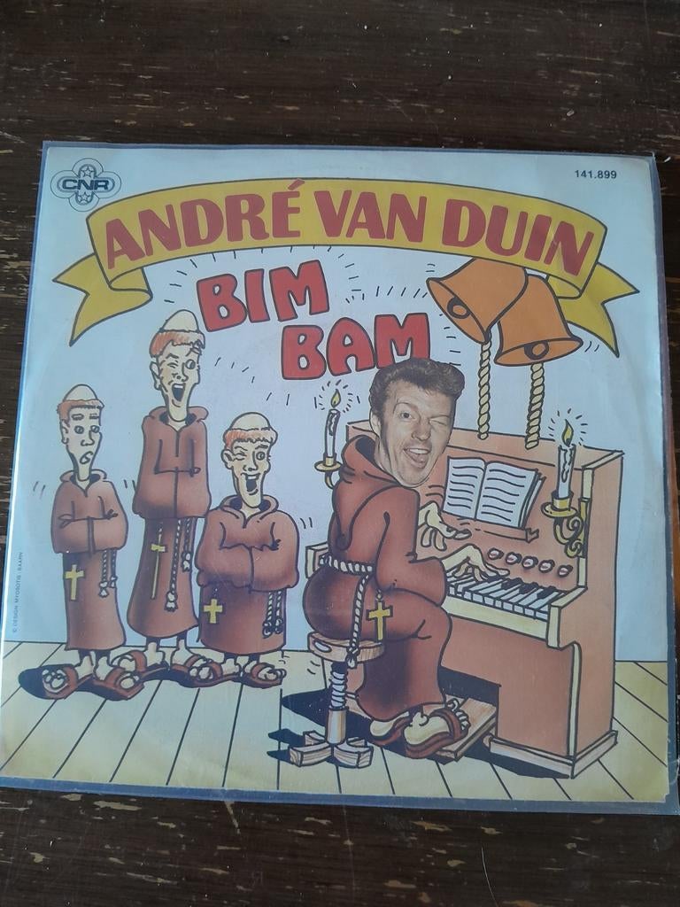 Andre van duin 7inch bim bam, Ophalen of Verzenden, Zo goed als nieuw, Nederlandstalig