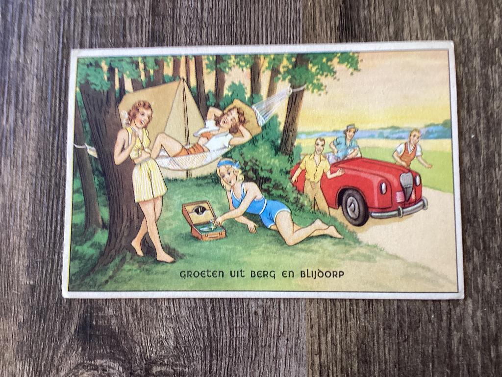 Berg en Blijdorp. No 2. Rotterdam?, Ophalen of Verzenden, 1940 tot 1960, Gelopen, Zuid-Holland