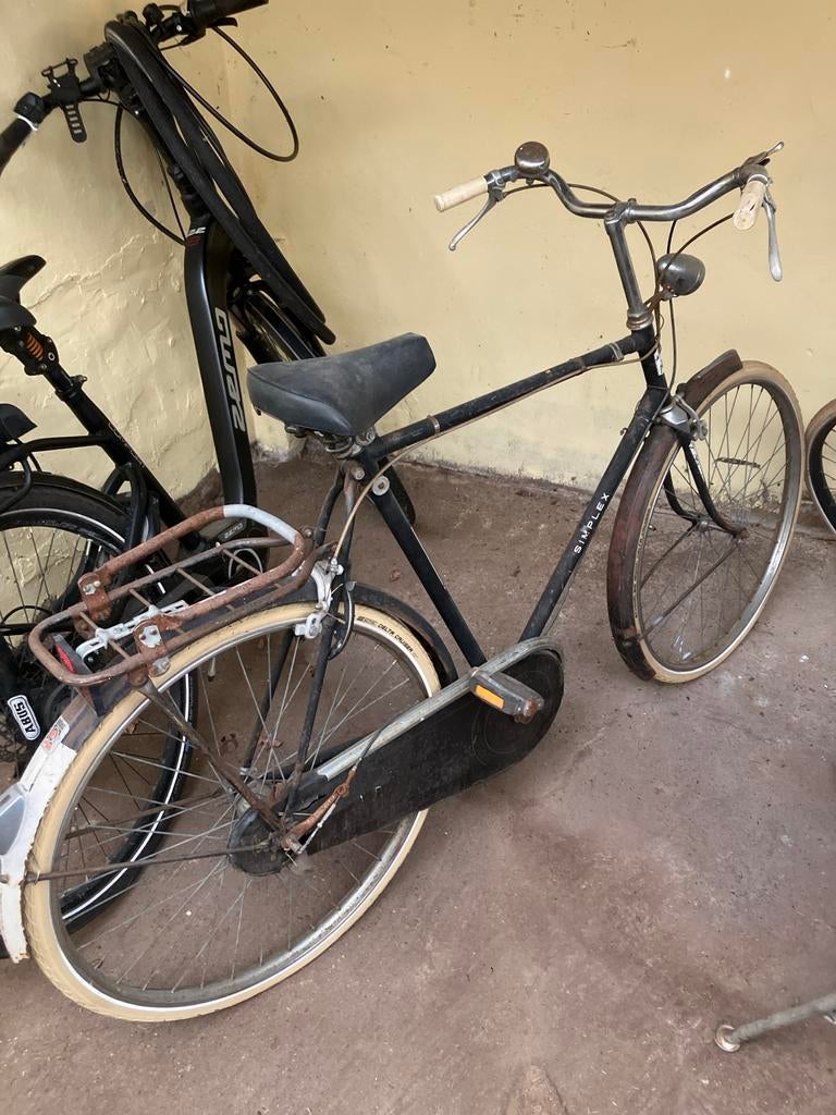 Vintage Simplex herenfiets - Klassieke stadsfiets, Fietsen en Brommers, Fietsen | Heren | Herenfietsen, Gebruikt, Overige merken