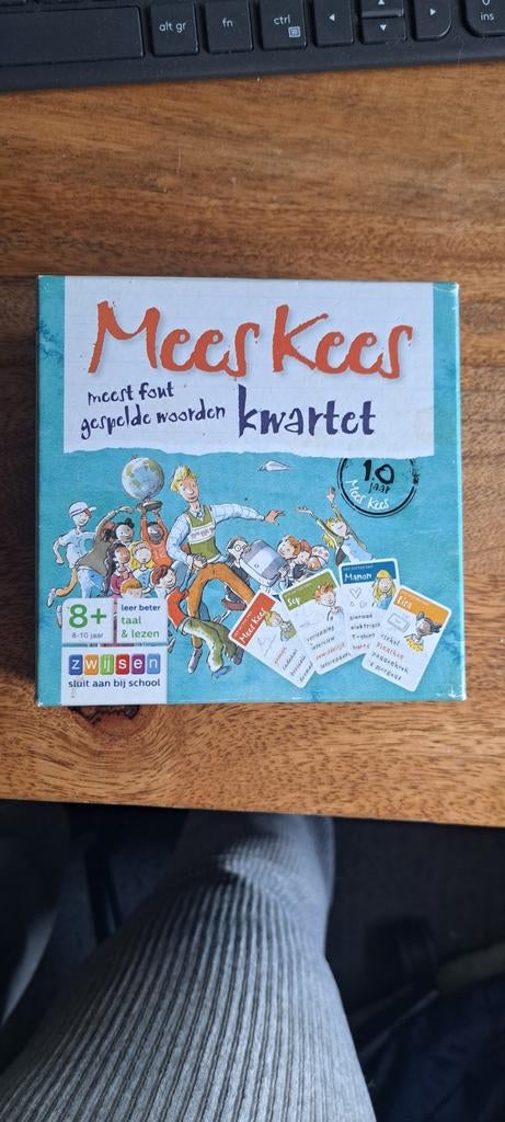 Mees Kees Meest Fout Gespelde Woorden Kwartet, Hobby en Vrije tijd, Gezelschapsspellen | Bordspellen, Ophalen of Verzenden, Gebruikt