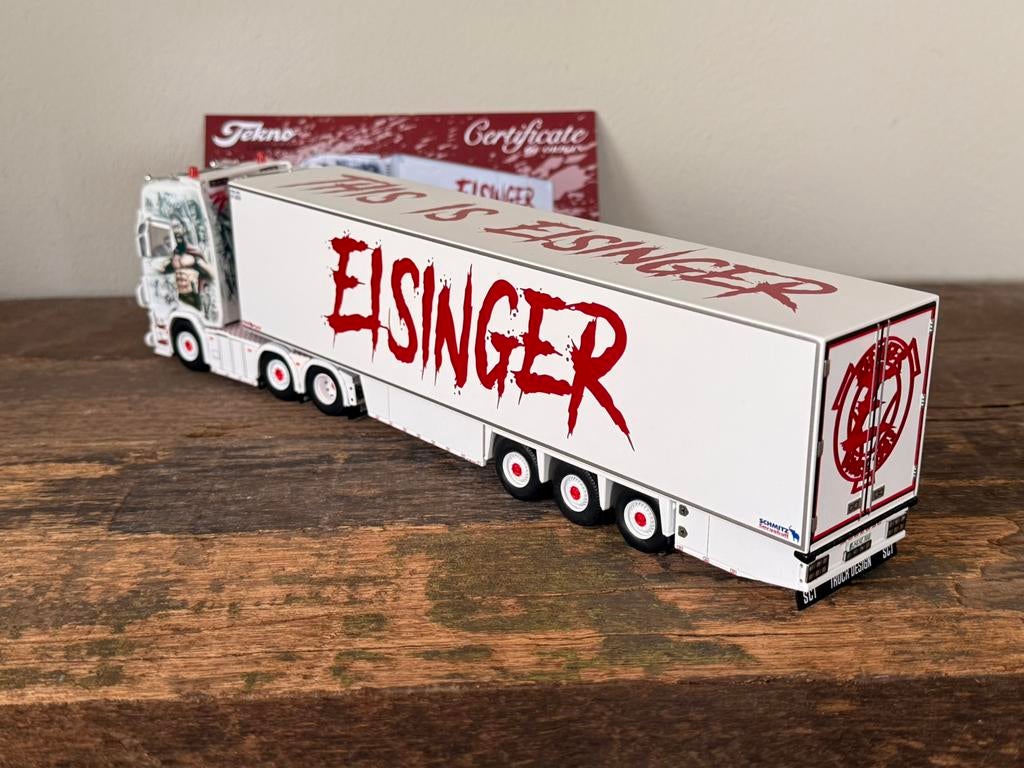 Tekno - Scania next gen Eisinger, Ophalen of Verzenden, Zo goed als nieuw, Bus of Vrachtwagen, Tekno