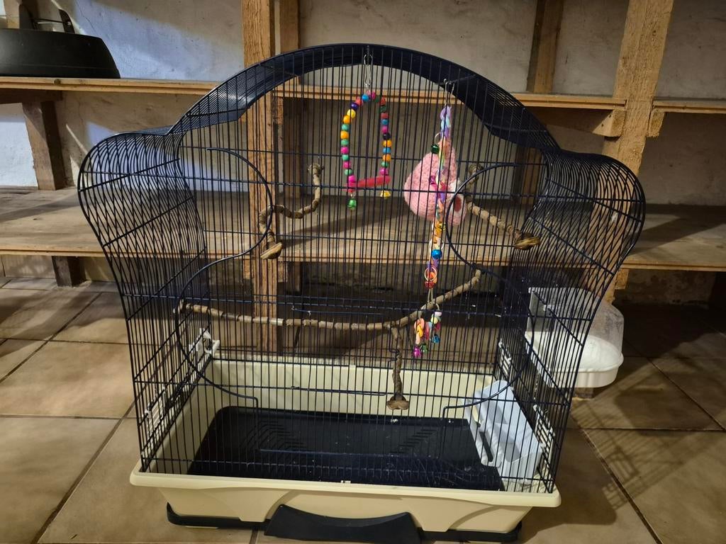 Vogelkooi kooi groot, Ophalen of Verzenden, Metaal, Vogelkooi