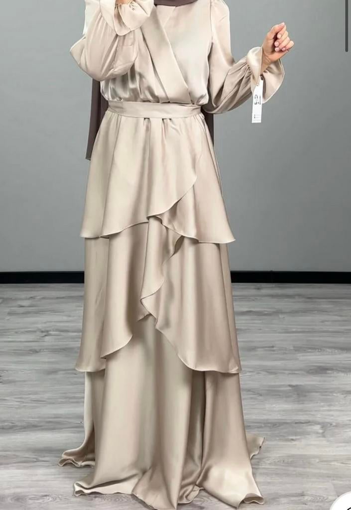 Gelegenheidsjurk -Abiye, Kleding | Dames, Ophalen of Verzenden, Zo goed als nieuw, Galajurk