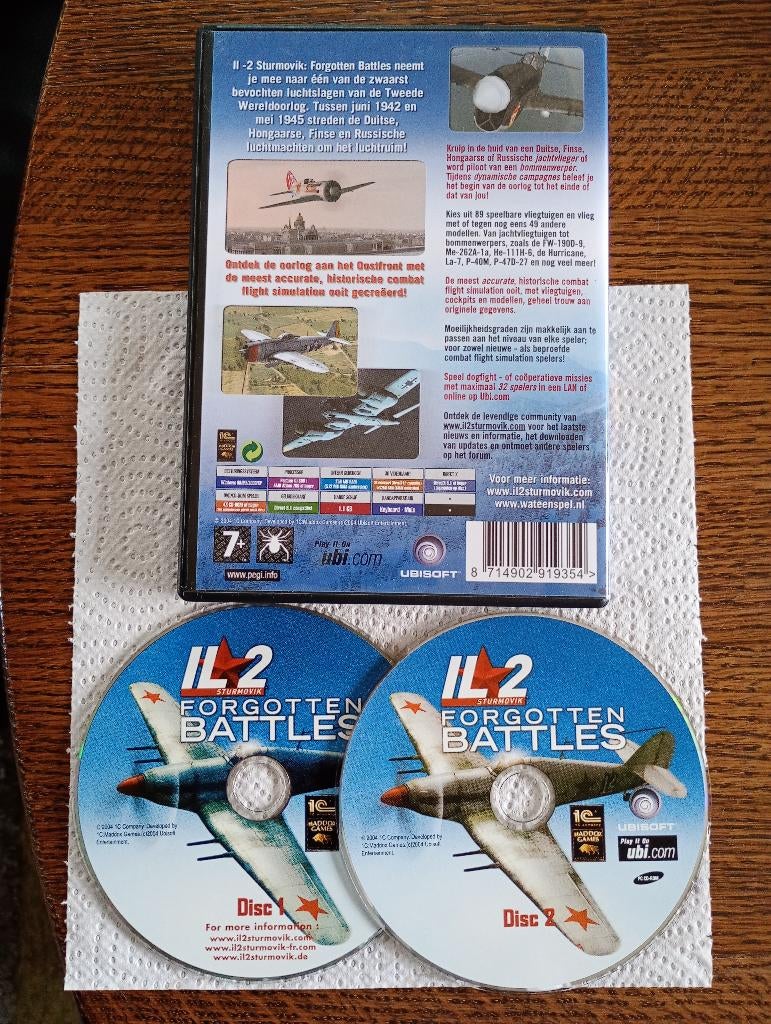 Game Forgotten Battles WO II Luchtgevechten., 1 speler, Racen en Vliegen, Eén computer, Ophalen of Verzenden