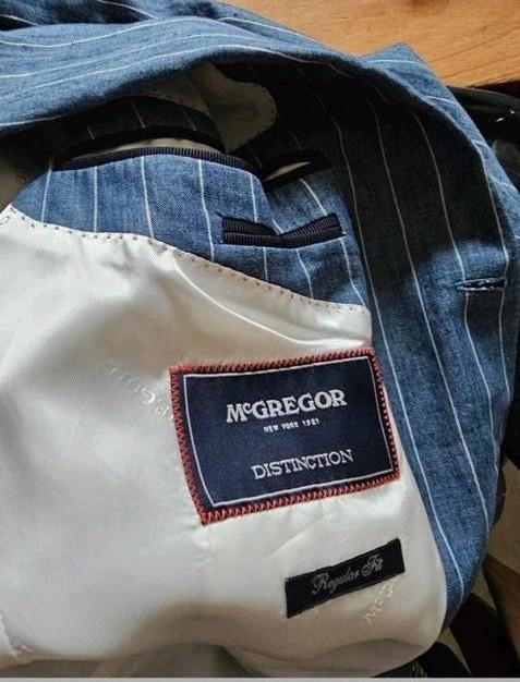Vlot McGregor colbert, linnen maat 50, Kleding | Heren, Kostuums en Colberts, Ophalen of Verzenden, Zo goed als nieuw, McGregor